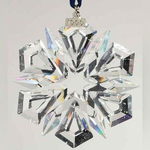 Swarovski 1999 Crystal Snowflake Christmas Ornament